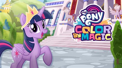 Enhance Your Coloring Skills with My Little Pony Color by Magic